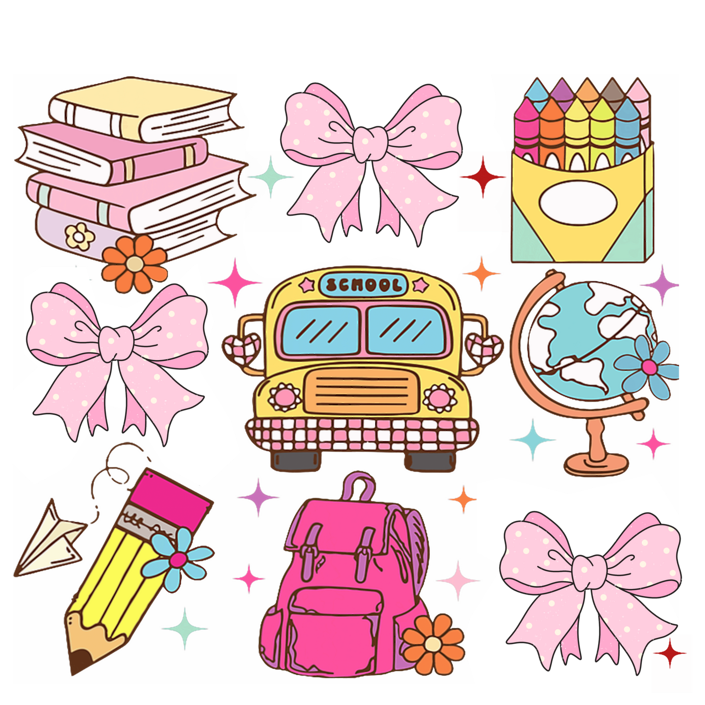 Retro Back To School