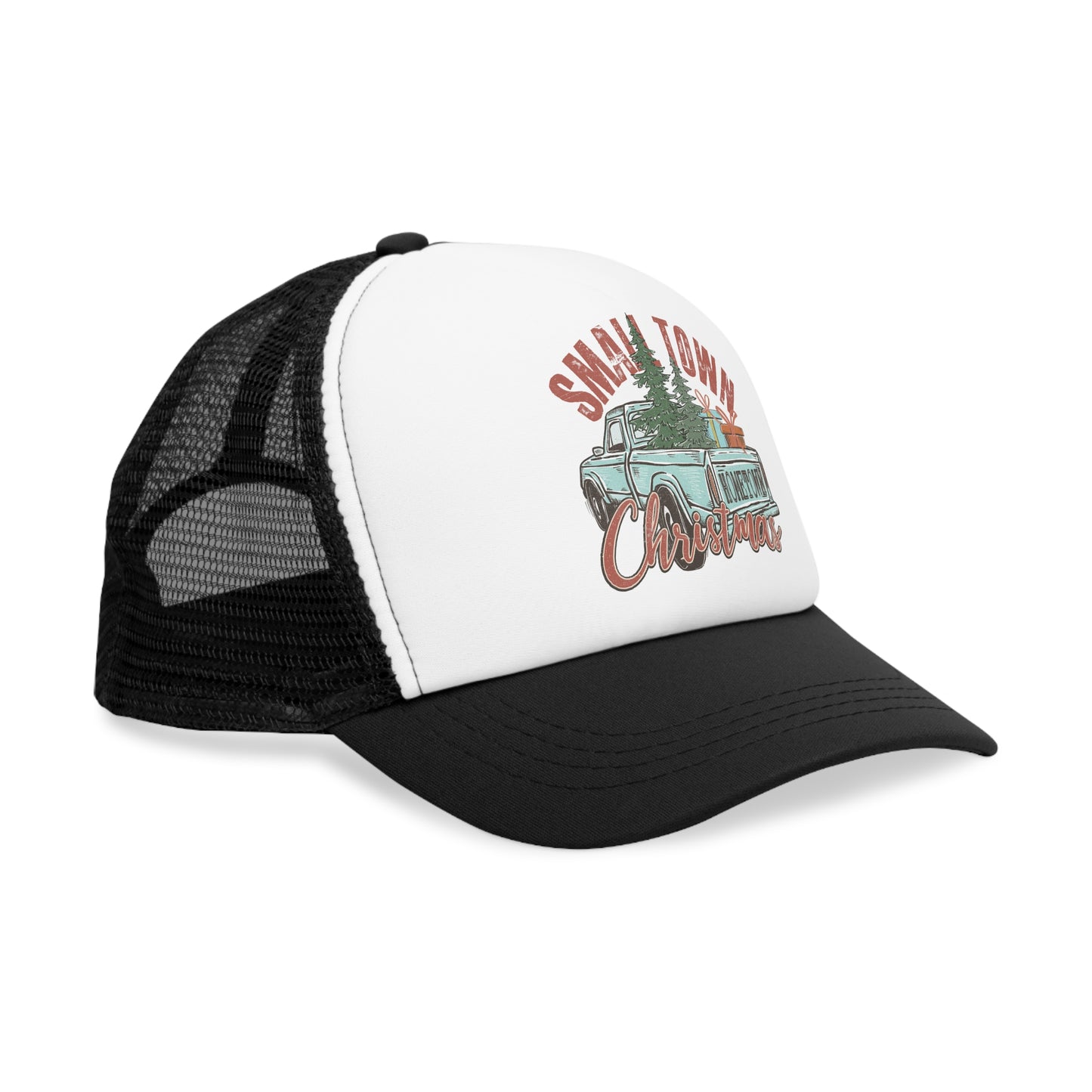 Small Town Trucker Hat - Mesh Cap