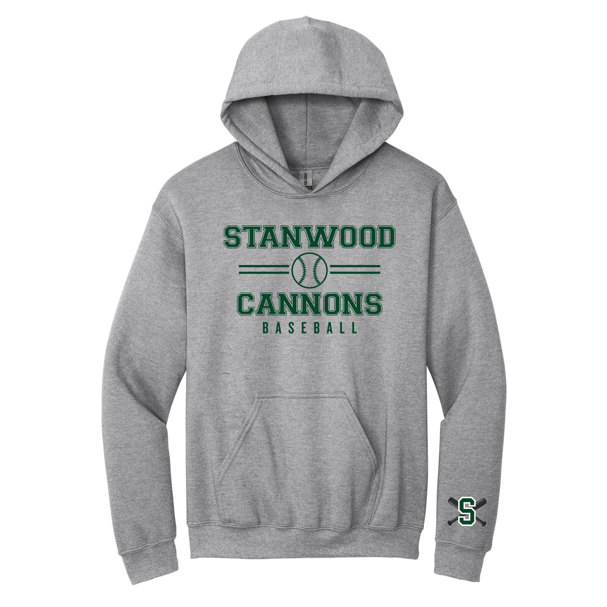 Cannons Baseball 2 Hoodie