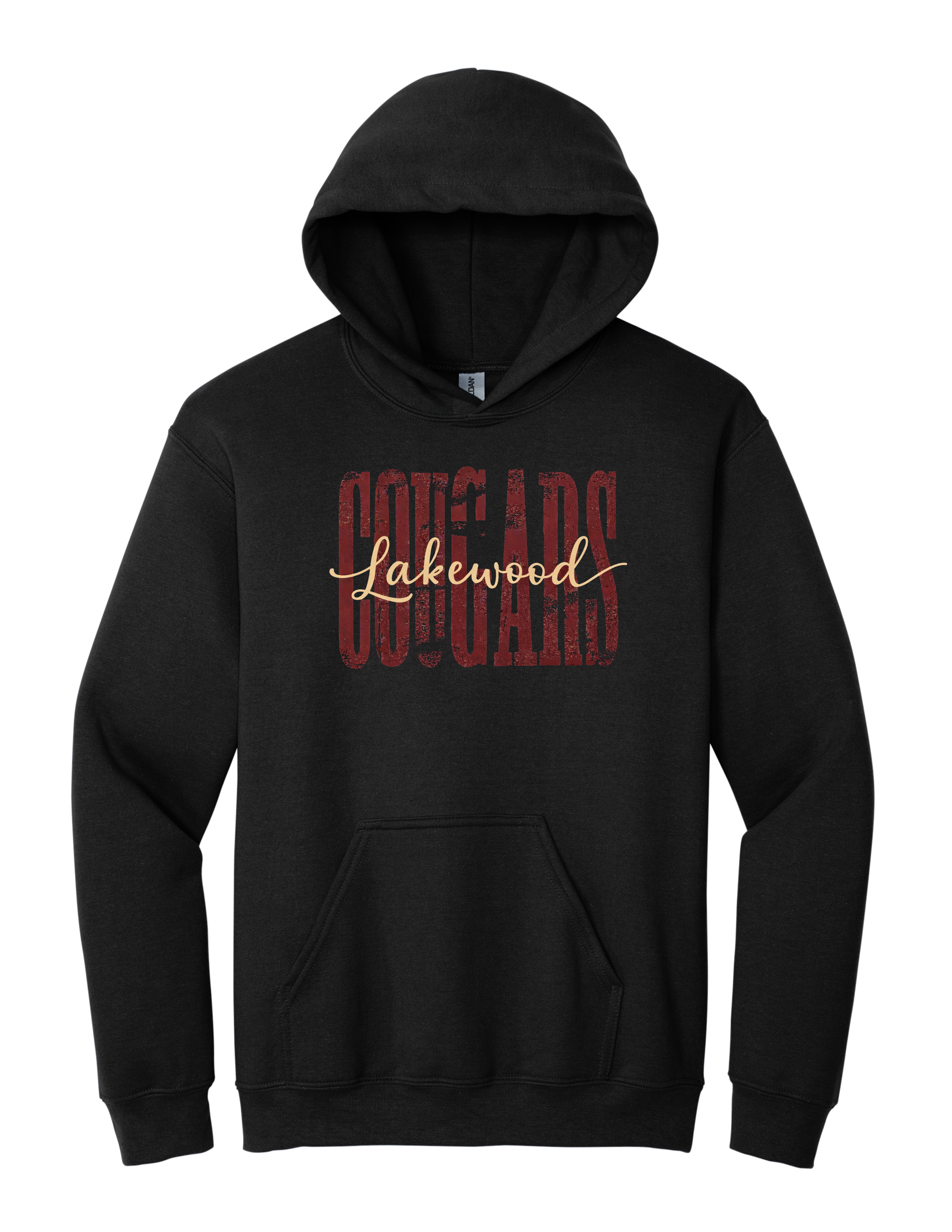 Distressed Lakewood Cougars