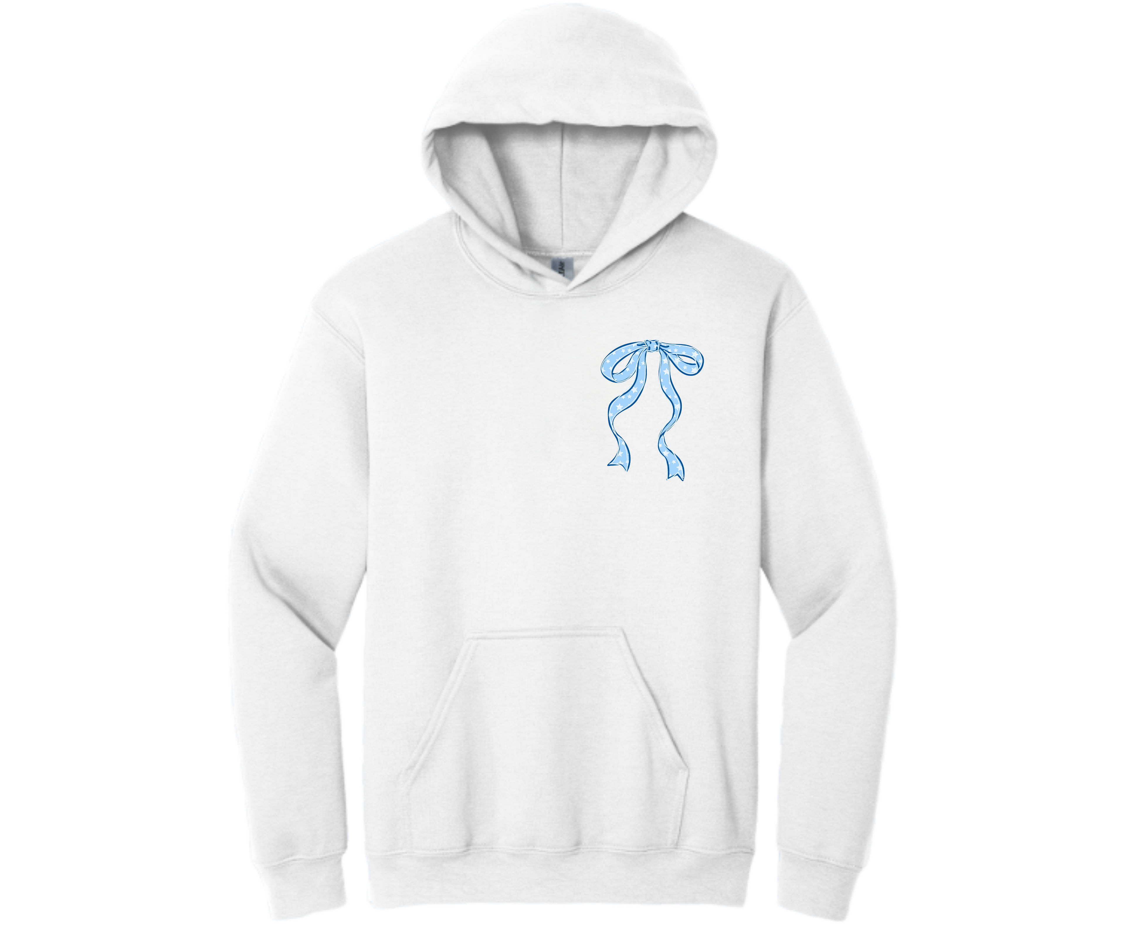 Red White & Bows Hoodie