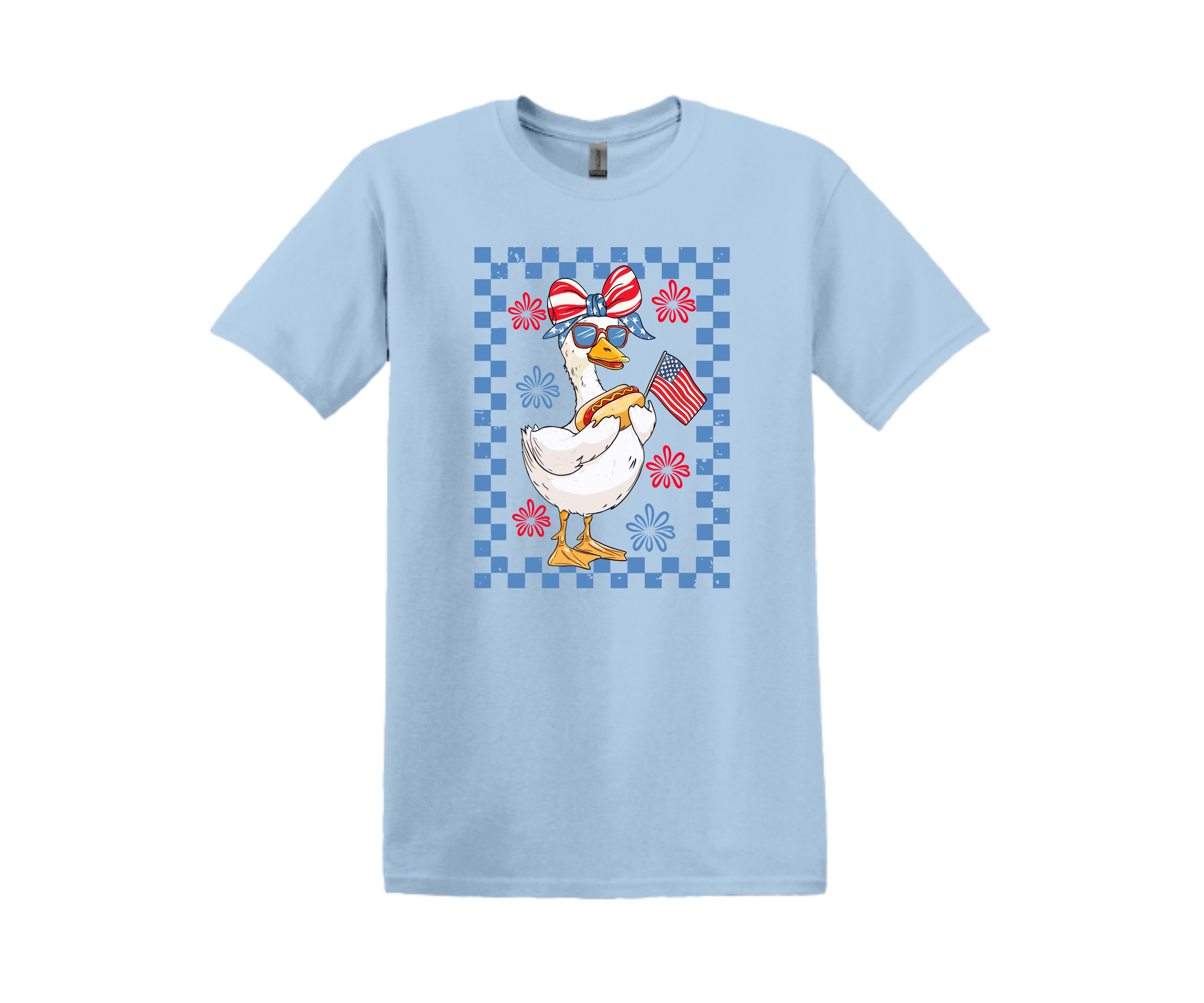 Freedom Goose Little Girl Tee