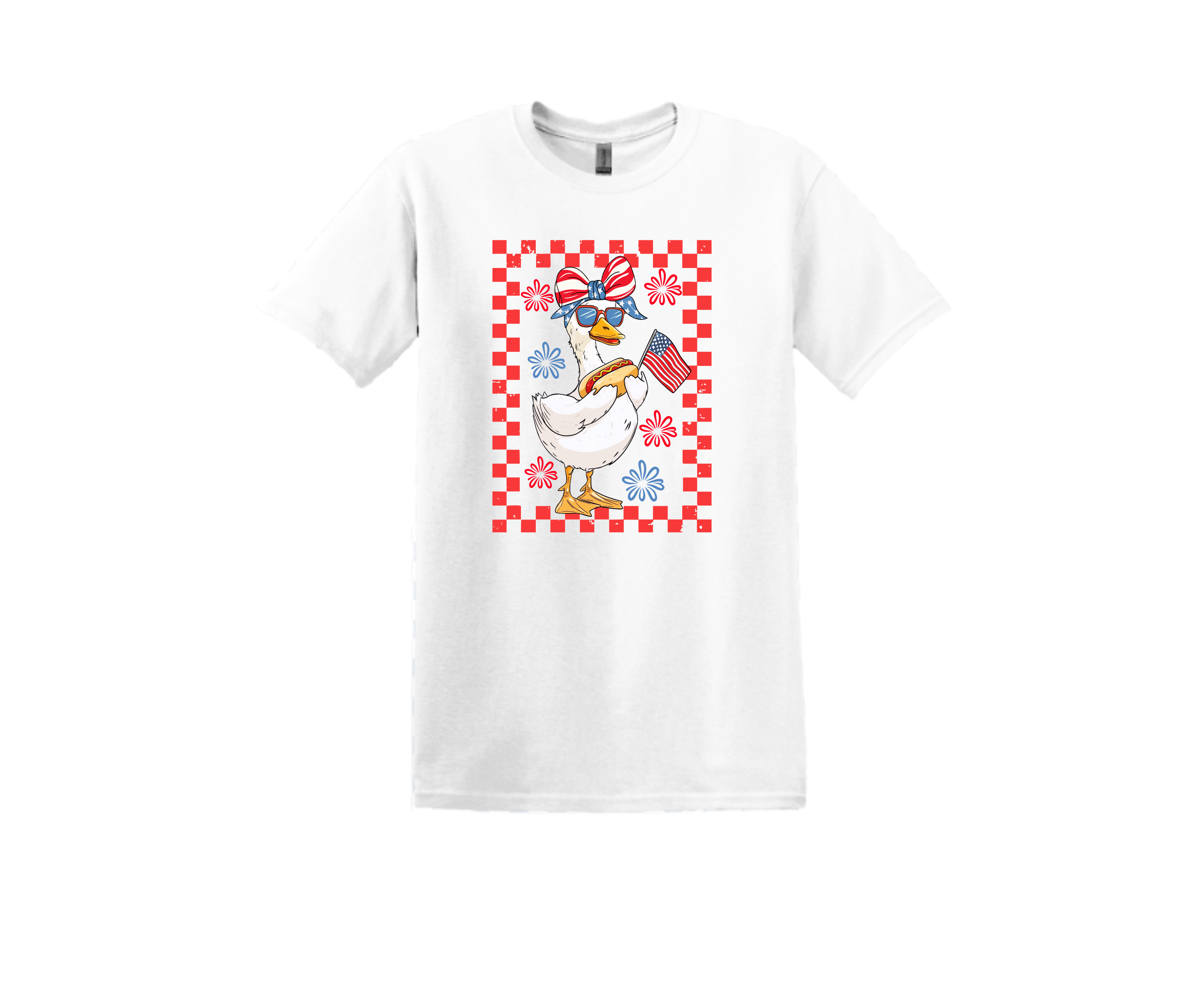 Freedom Goose Little Girl Tee