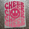 Cheer X4 with Smiley Face