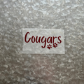 "Cougars" (Paw Prints)