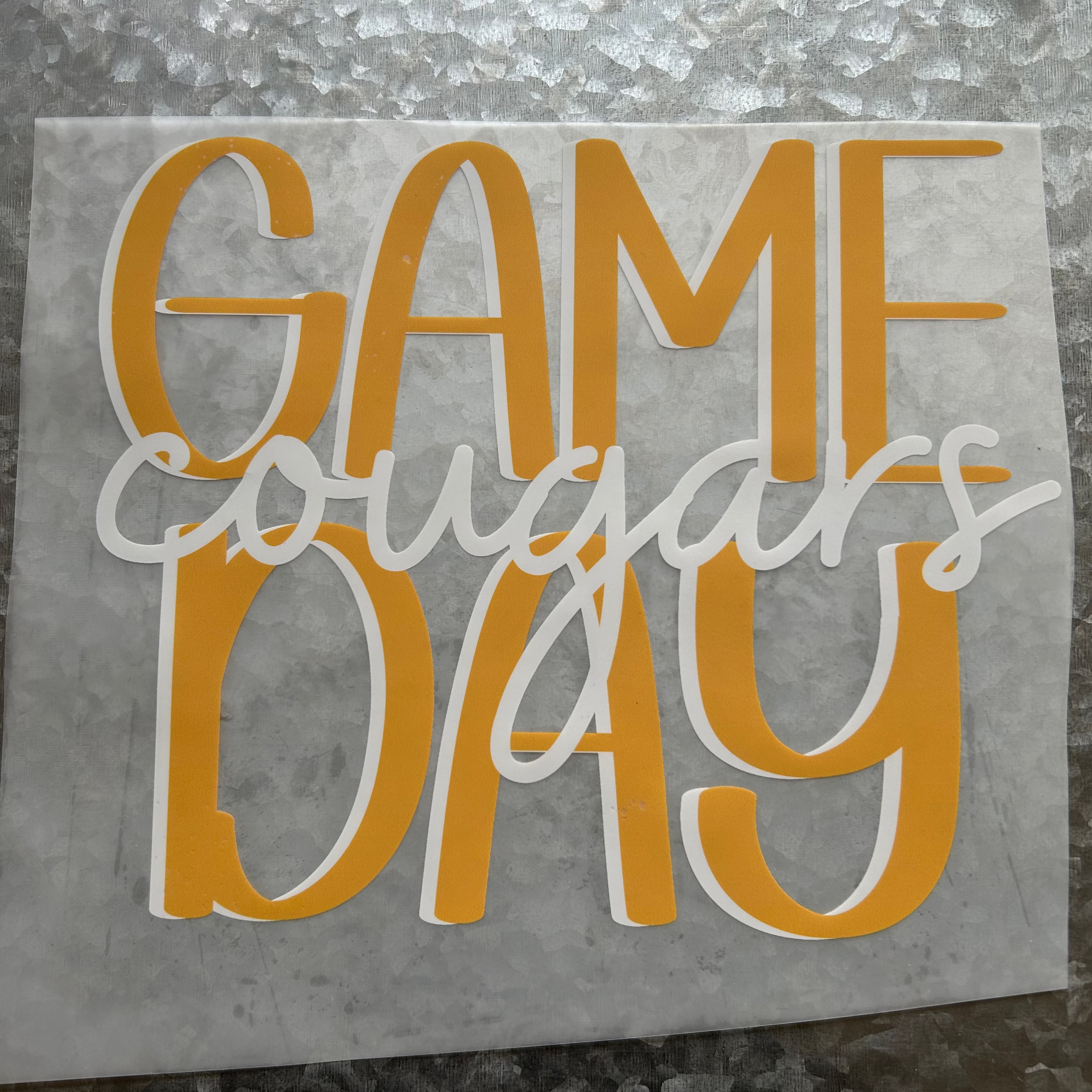 "Game Day Cougars"