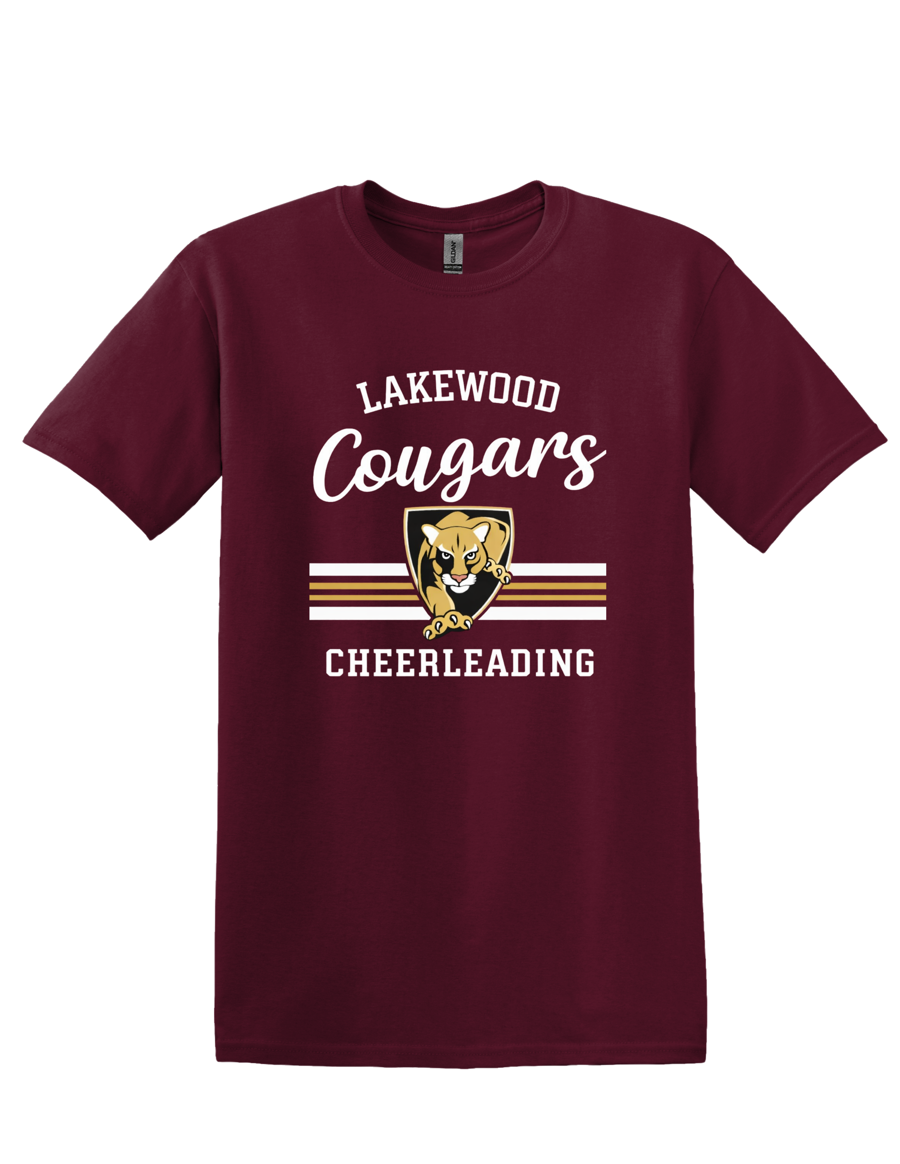 Lakewood Cougars Cheerleading Tee