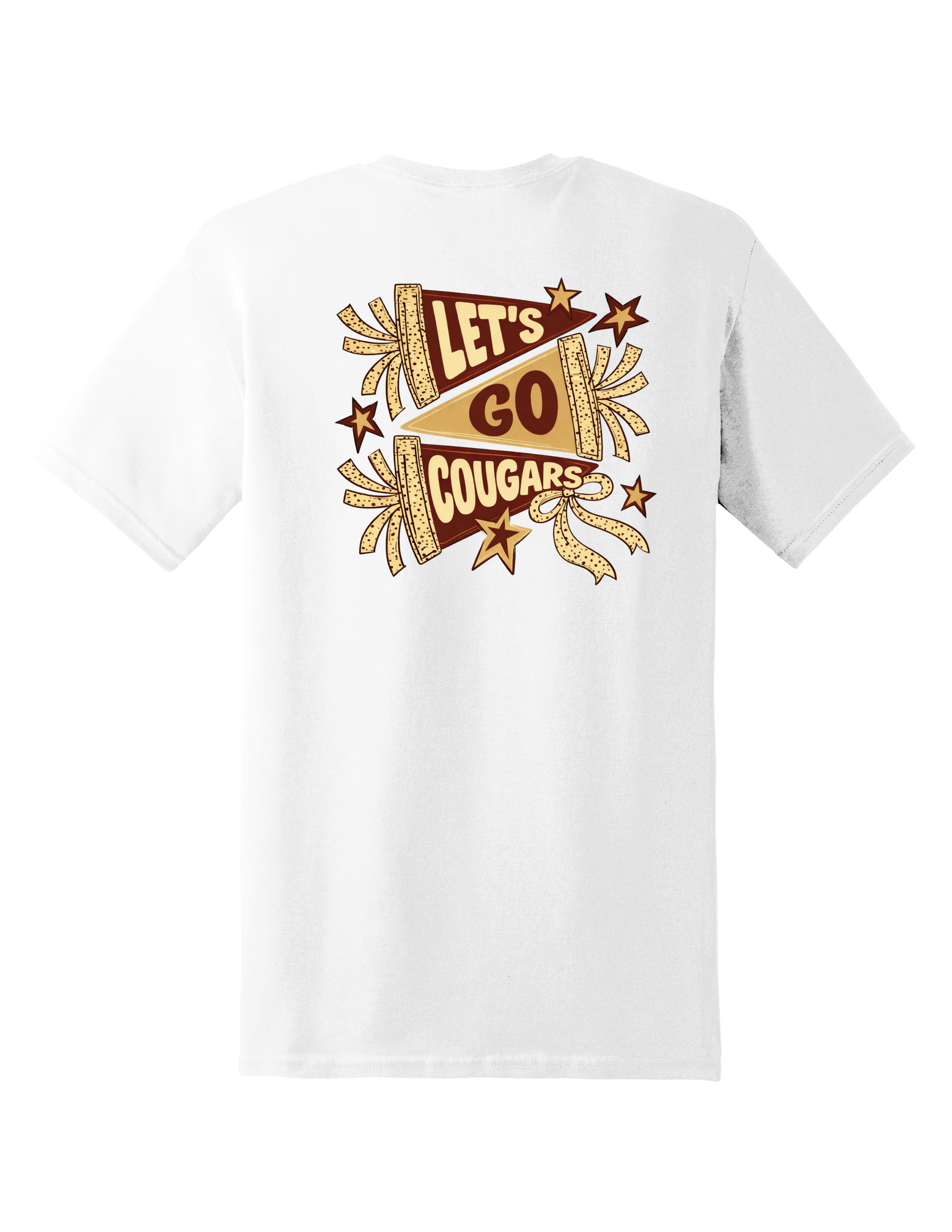 Let's Go Cougars Tee