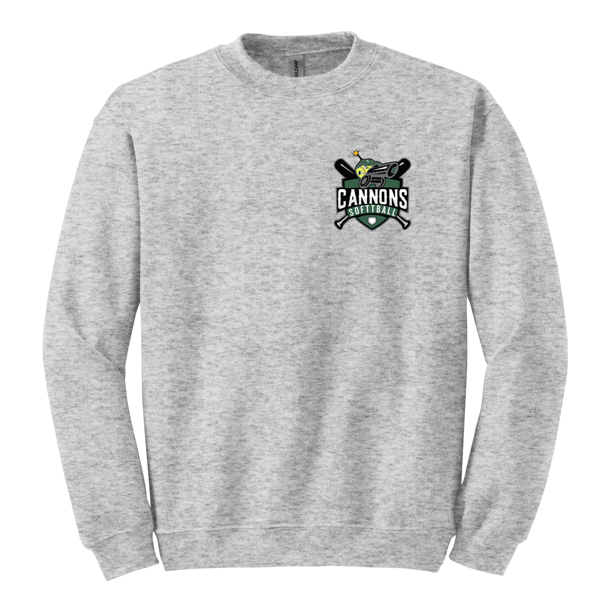 Cannons Spirit Crew - Front & Back