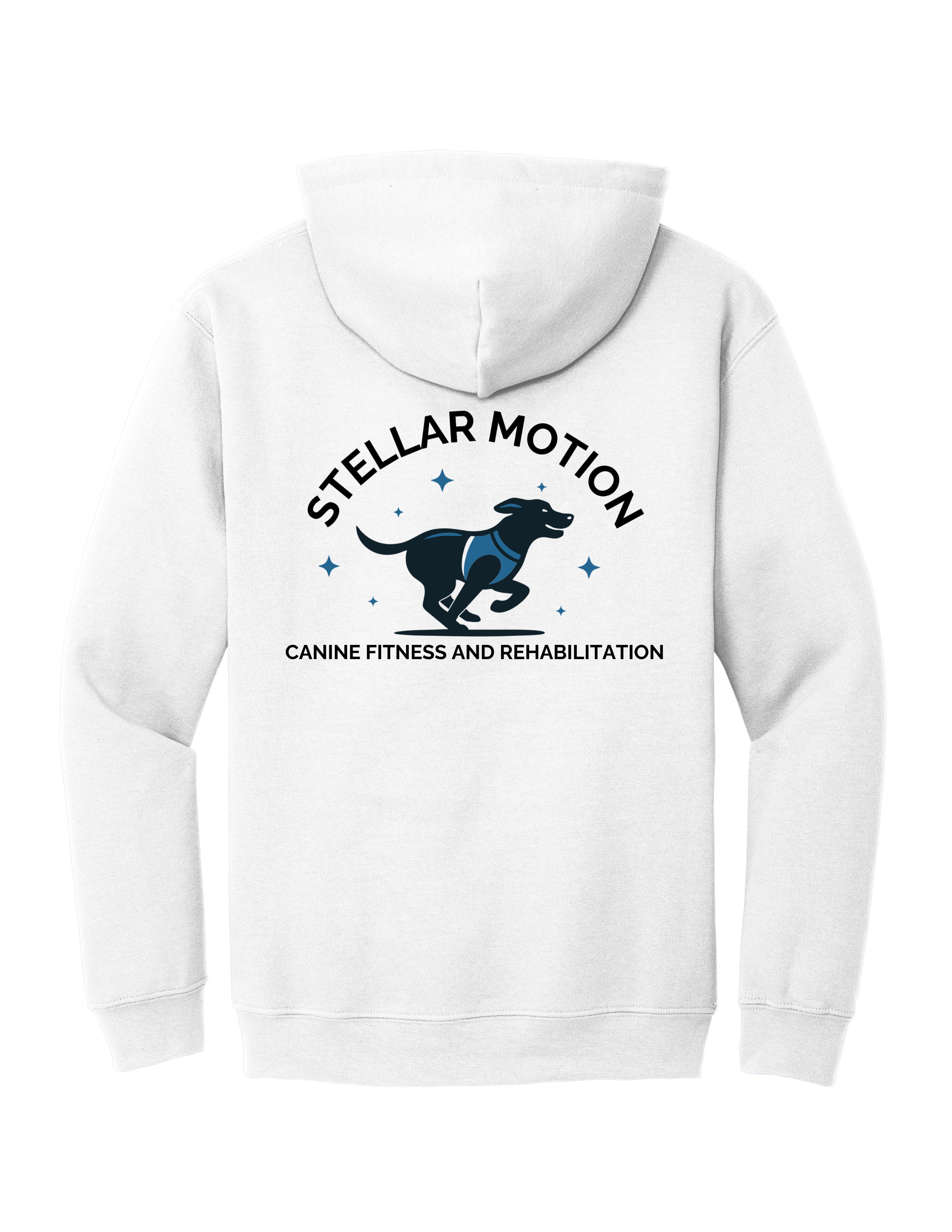 Stellar Motion White Hoodie