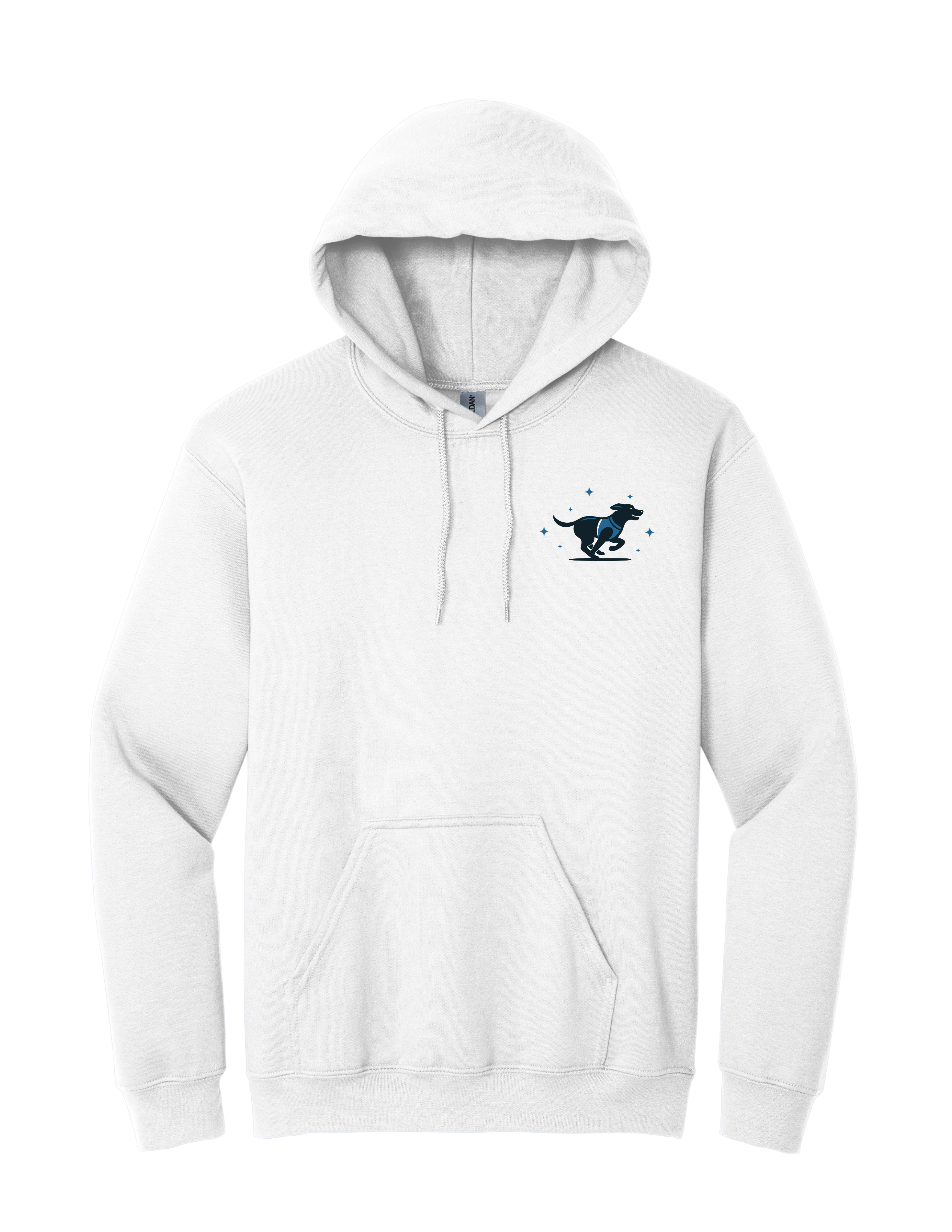 Stellar Motion White Hoodie